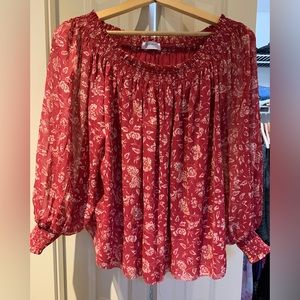 Red blouse by little moon